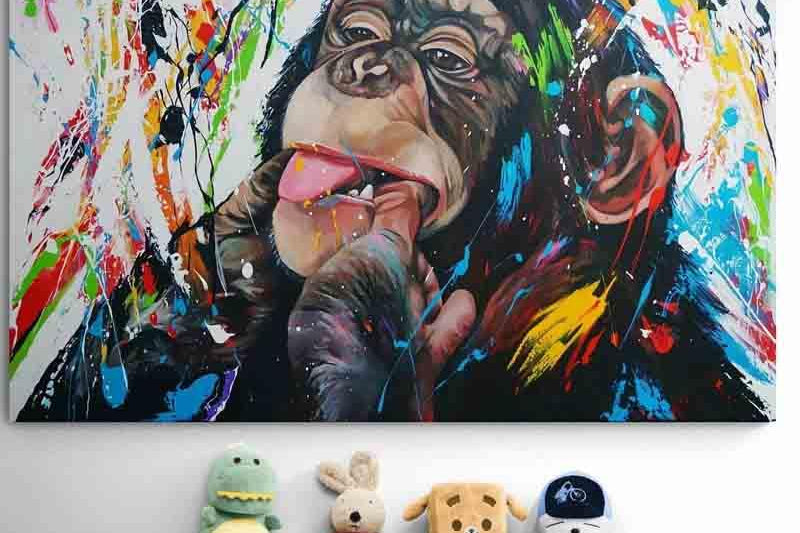 tableau animaux sur Montableaudeco