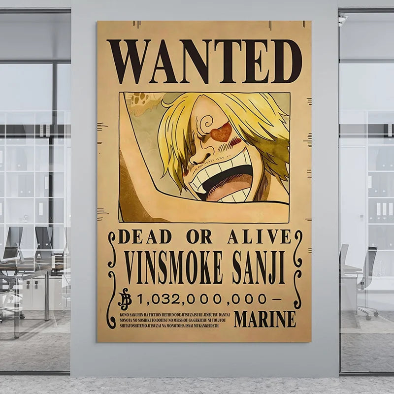 Poster One piece Dead or Alive Sanji