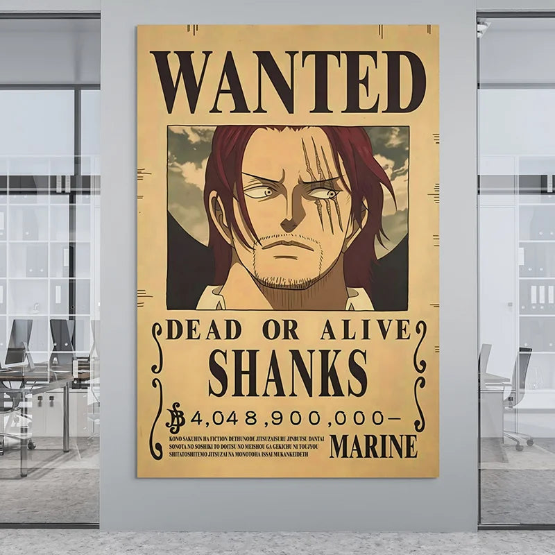 Poster One piece Dead or Alive Shanks