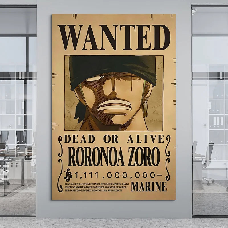 Poster One piece Dead or Alive Zoro