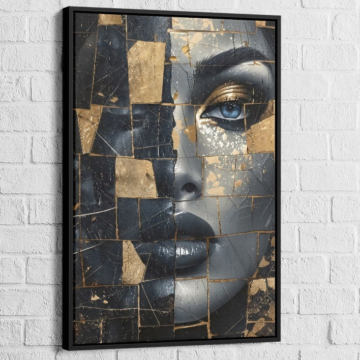 Tableau mural Beauté Fragmentée idéal pour intérieur design et créatif