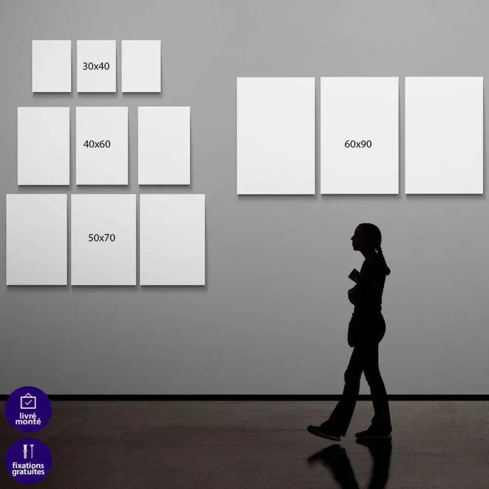 Affiche Abstraite | Déco Design | Offre de Bienvenue -20% b