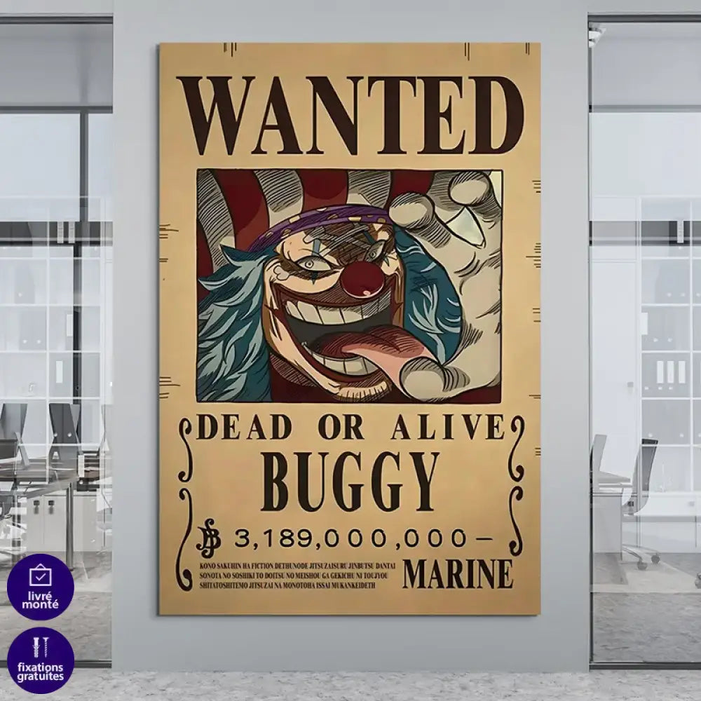 Poster One piece Dead or Alive Buggy