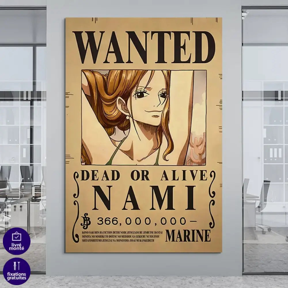 Poster One piece Dead or Alive Nami