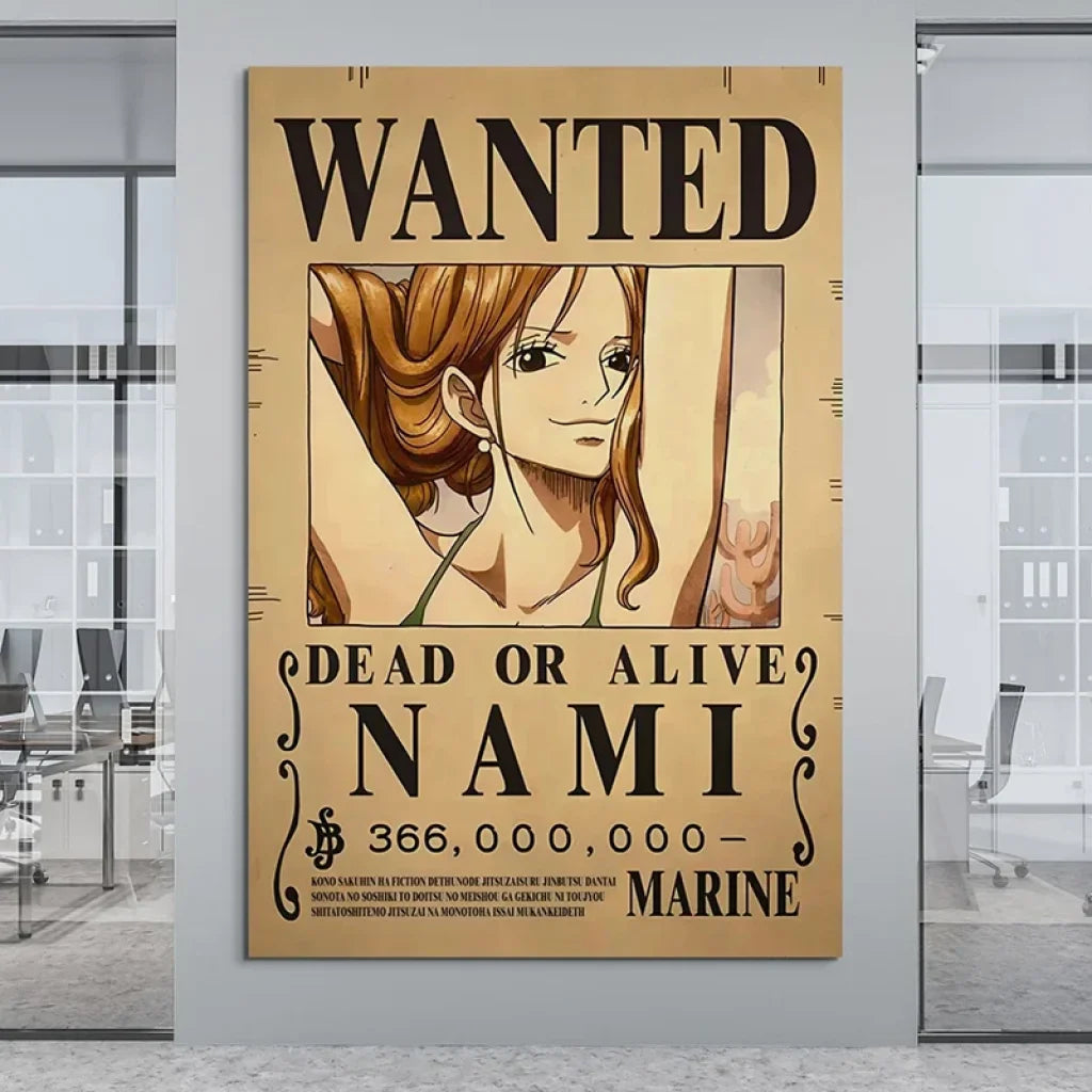 Poster One piece Dead or Alive Nami