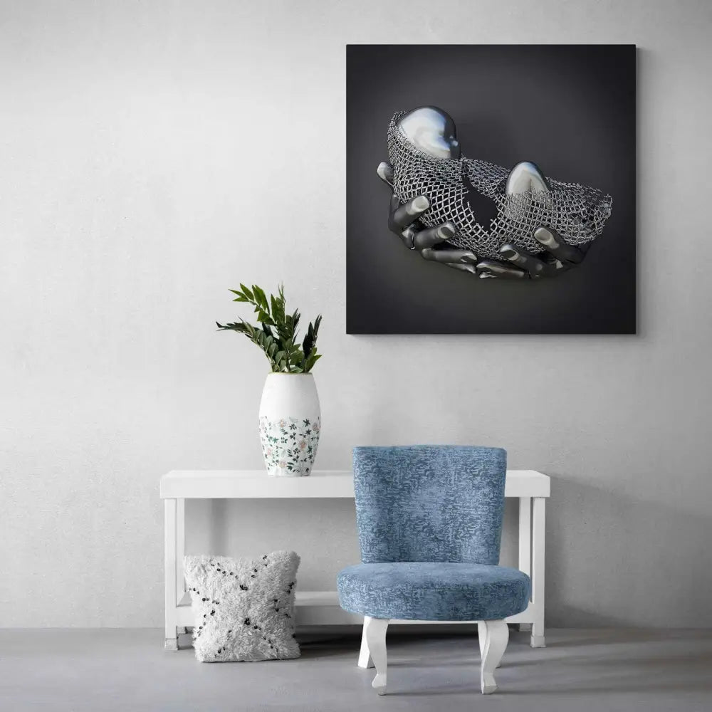 Tableau 3D L'enfant dans mes mains - Montableaudeco