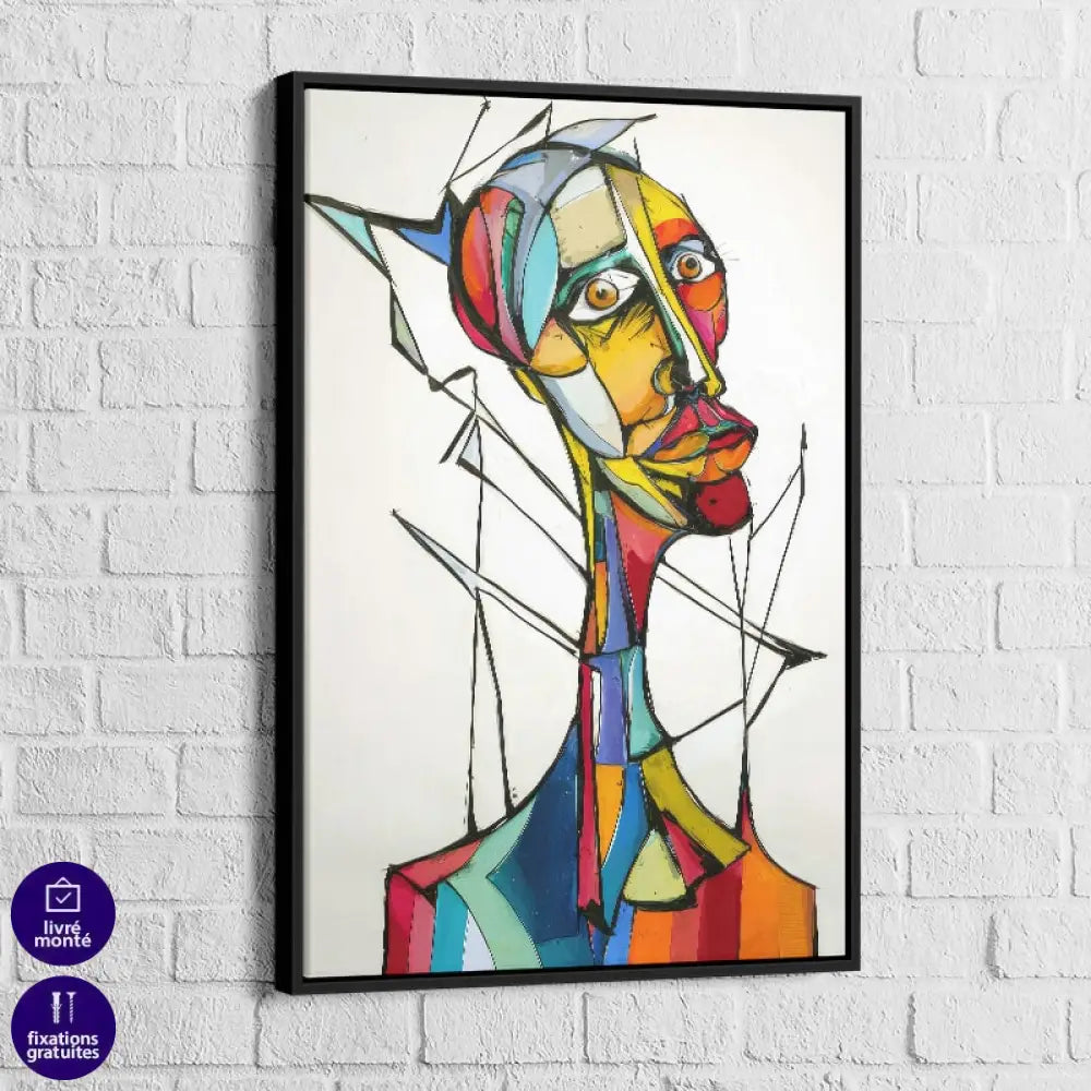 tableau abstrait abstraction identitaire C