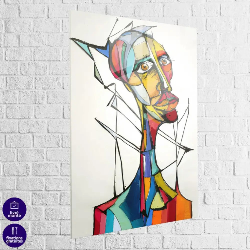 tableau abstrait abstraction identitaire E