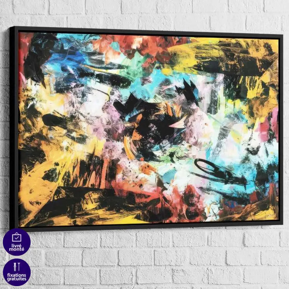 Tableau Abstrait | Déco De Salon Design | Offre de Bienvenue -20% d