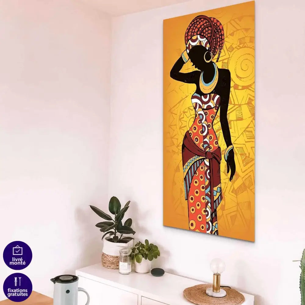 Tableau Afrique Femme Africaine - Montableaudeco