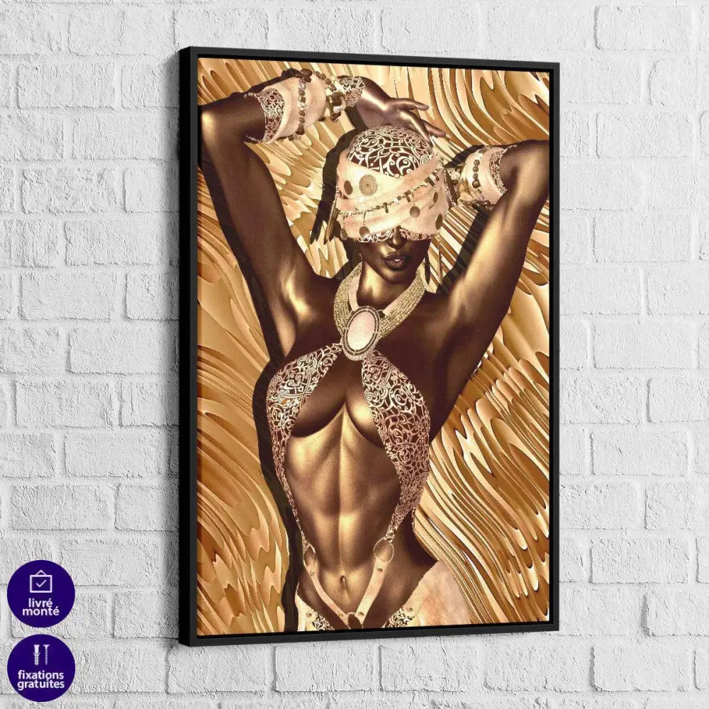 Tableau Afrique Femme Sexy - Montableaudeco