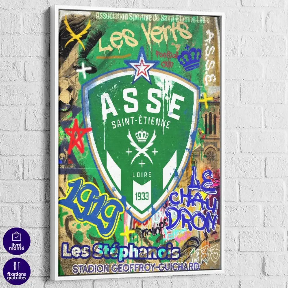 Tableau AS SAINT-ETIENNE Graf d