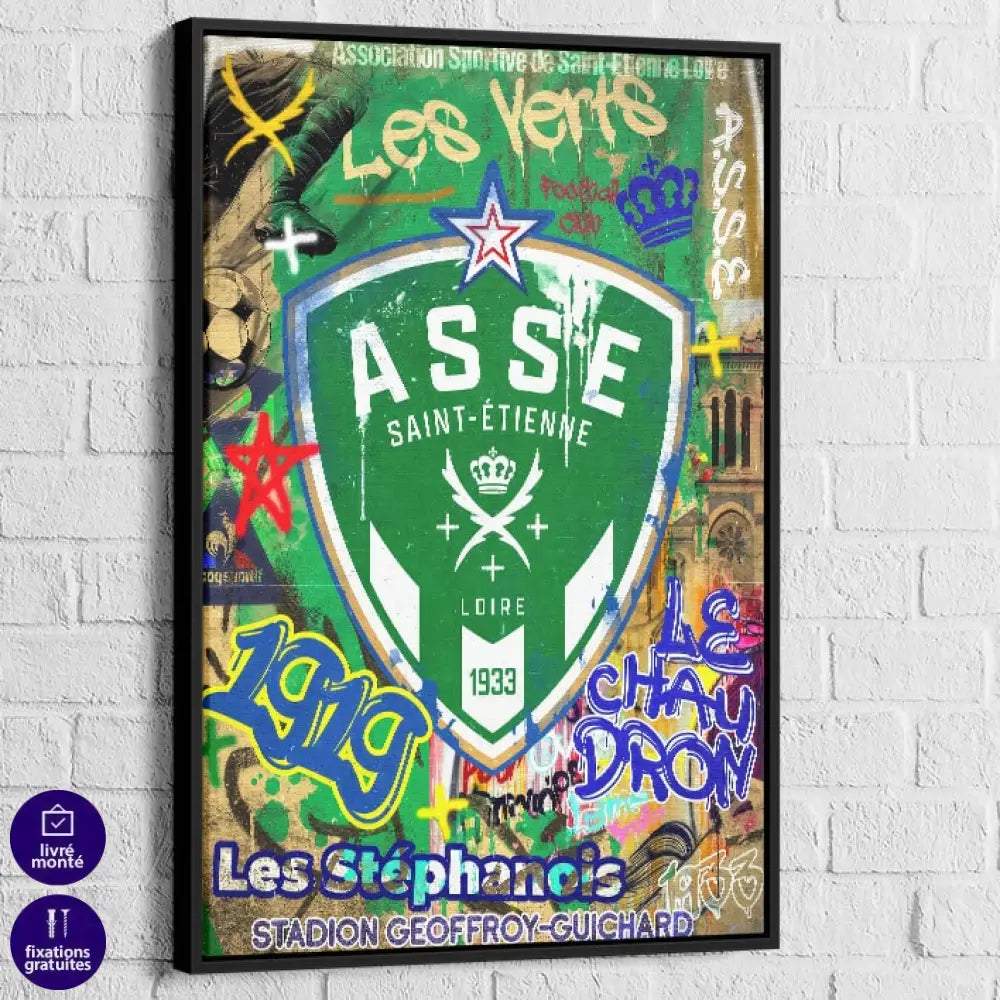 Tableau AS SAINT-ETIENNE Graf c