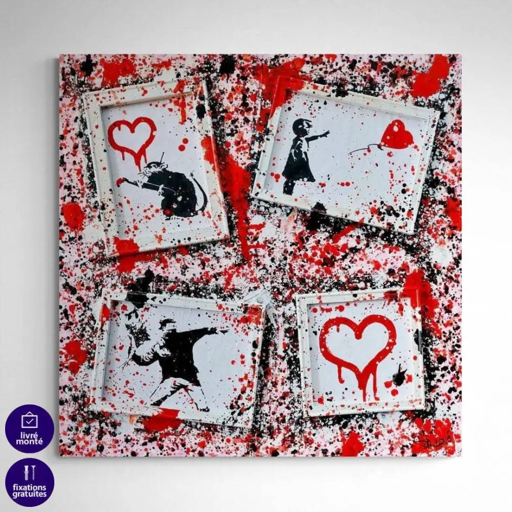 Tableau Banksy | La Déco Murale Originale | Profitez des Promos -25% d