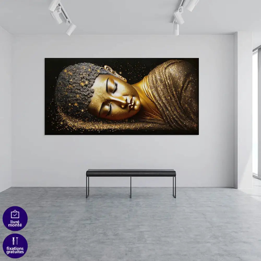 Tableau Bouddha de Paix et Lumière 5