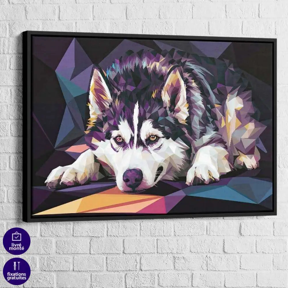 Tableau Chien | Husky de Sibérie | Profitez de L'Offre De Bienvenue e
