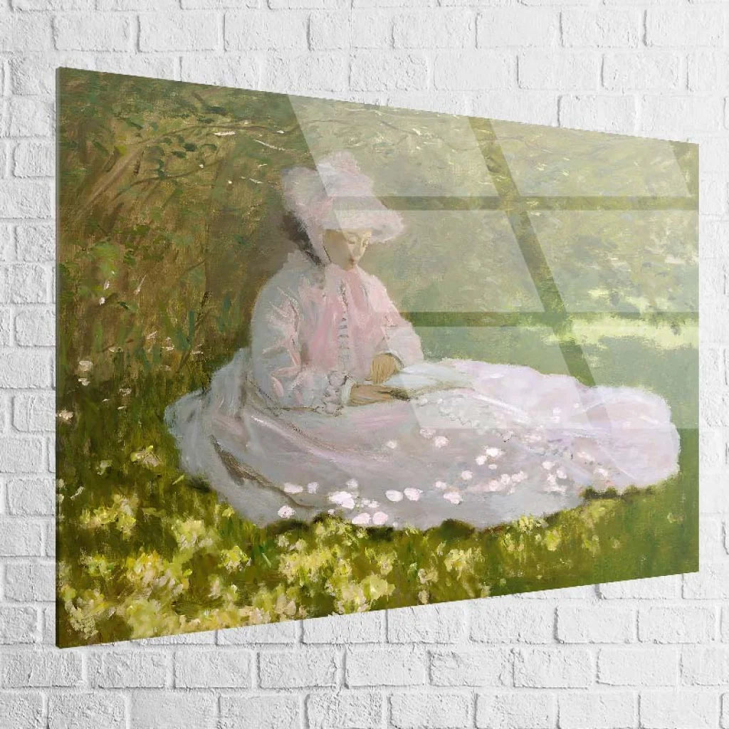 Tableau Claude Monet Printemps (1872) 40x60cm / Plexiglas Tableau Claude Monet