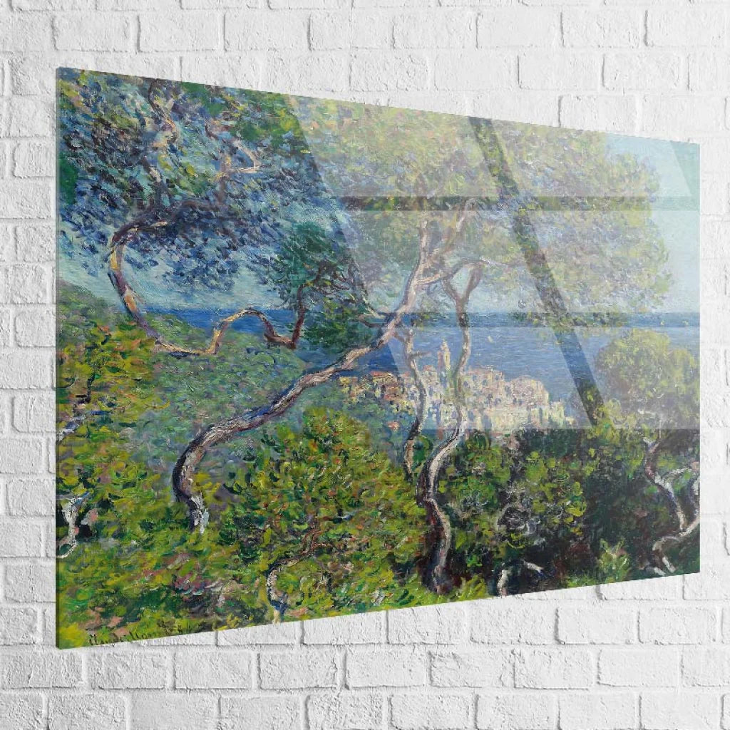 Tableau Claude Monet Villas à Bordighera (1884) 40x60cm / Plexiglas Tableau Claude Monet