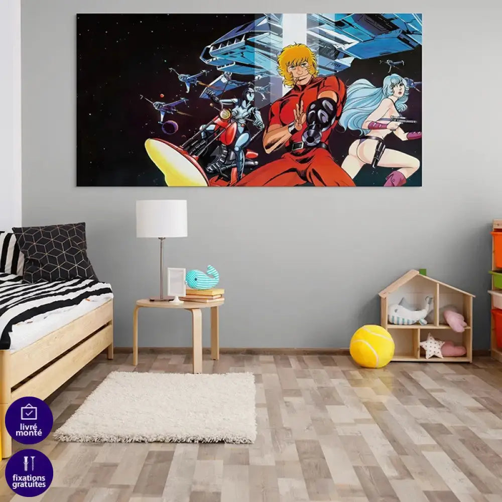 Tableau Cobra L’Aventurier de l’Espace Tableau Pop Culture