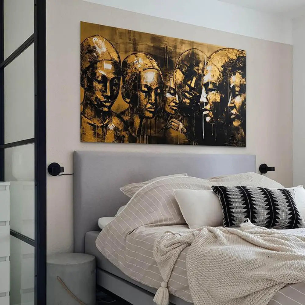 Tableau Contemporain Harmonie Abstraite - Montableaudeco