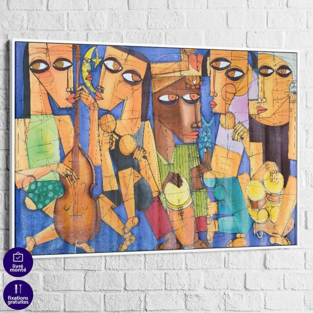 Tableau Contemporain Musique - Montableaudeco