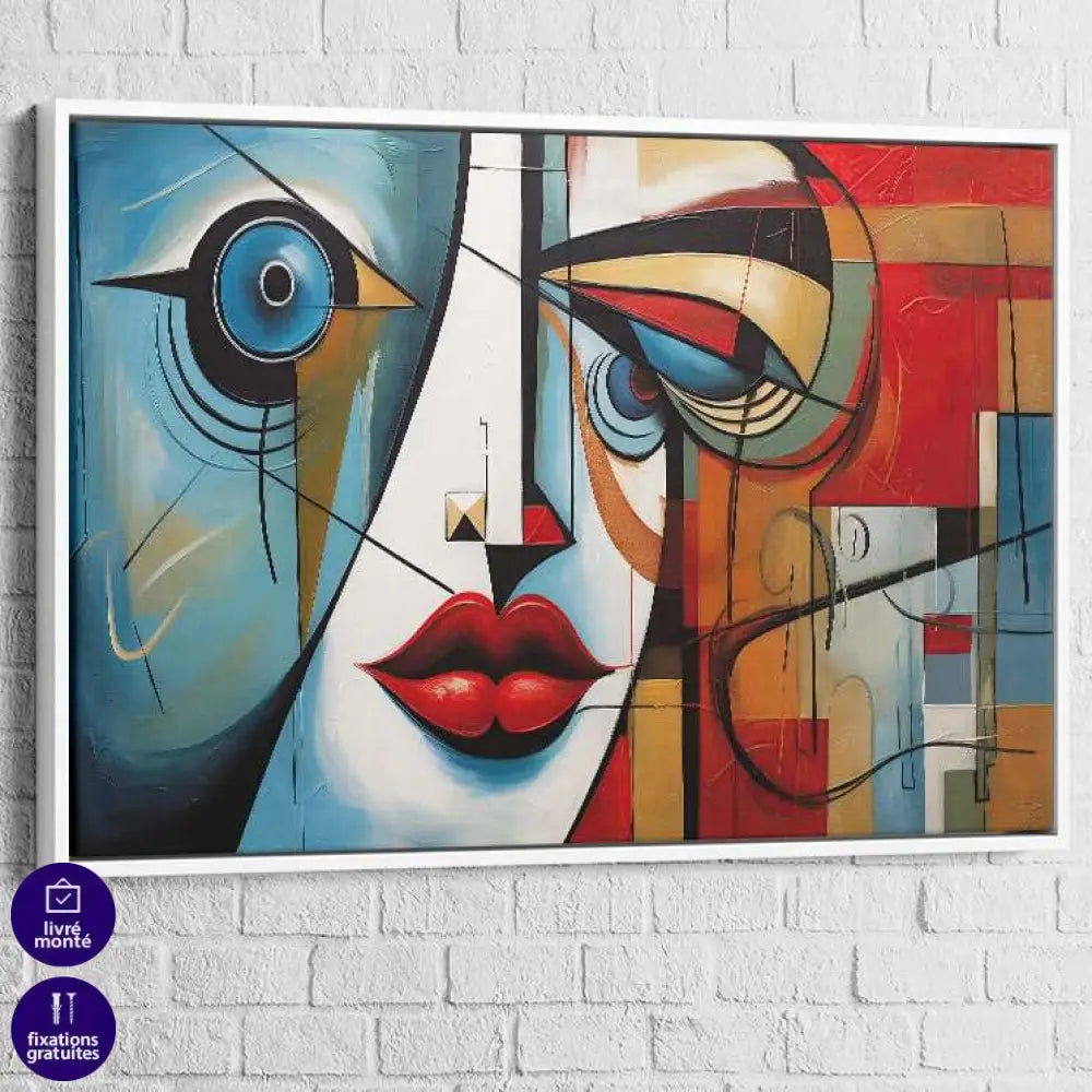 Tableau Contemporain | Reflets Cubiste | Profitez des Promos -20% e