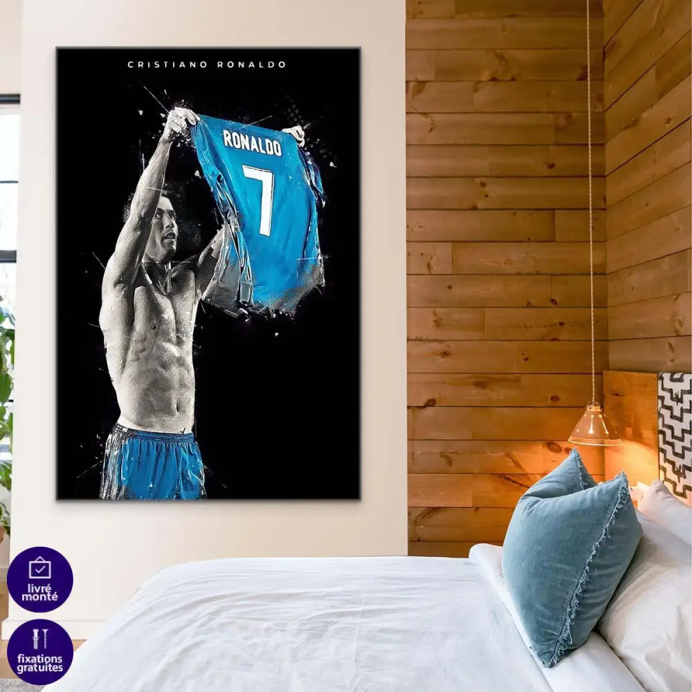 Tableau CR7 Légende - Montableaudeco