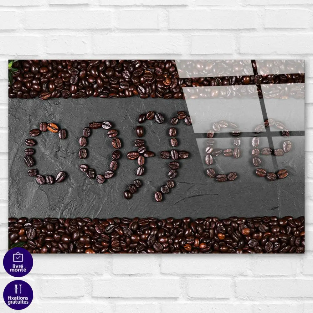 Tableau Cuisine Café Les Grains - Montableaudeco