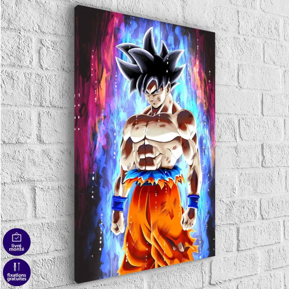 Tableau Dragon Ball Goku Painting - Montableaudeco