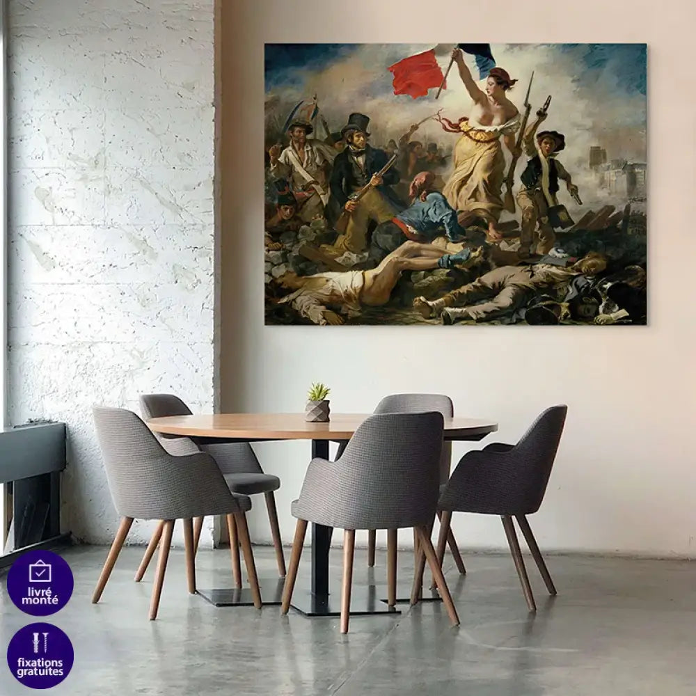 Grand format XXL – La Liberté guidant le Peuple pour déco murale