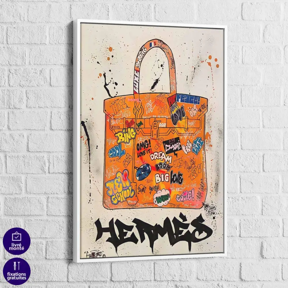 Tableau Fashion Hermès - Montableaudeco