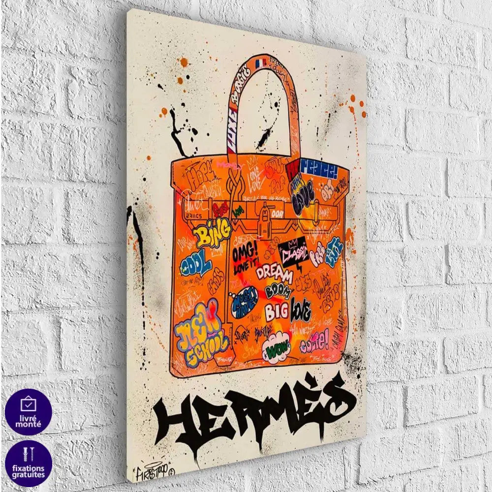 Tableau Fashion Hermès - Montableaudeco