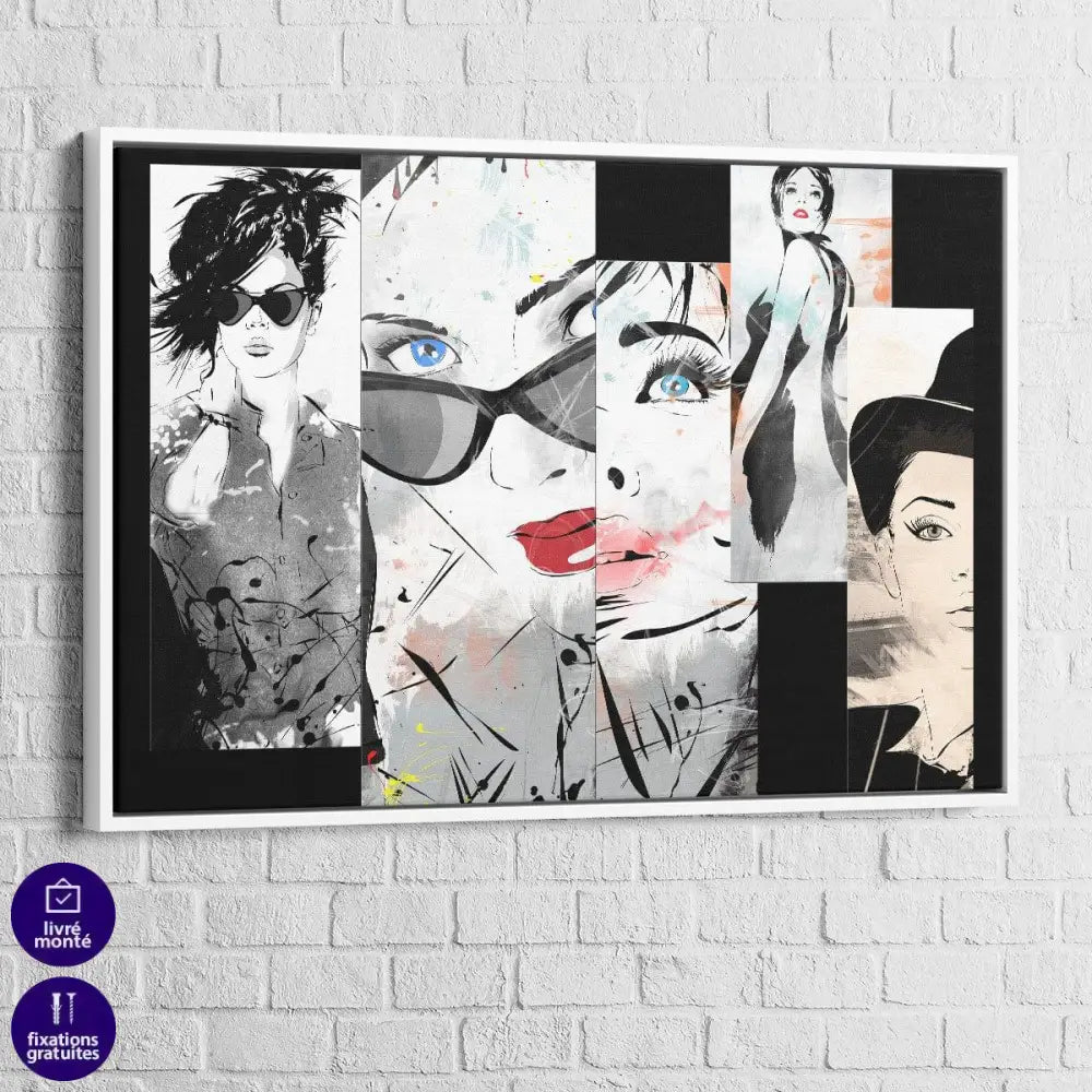 Tableau Fashion Only Girls - Montableaudeco