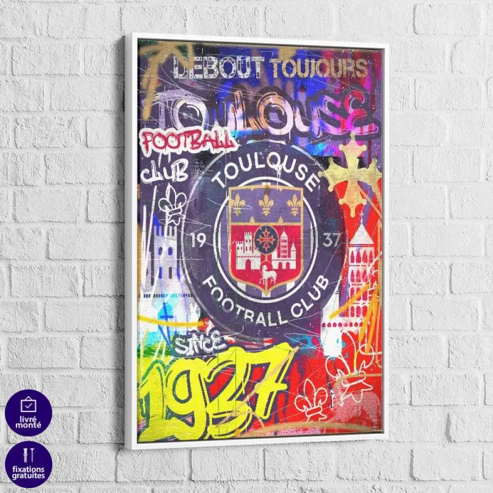 Tableau FC Toulouse - Montableaudeco