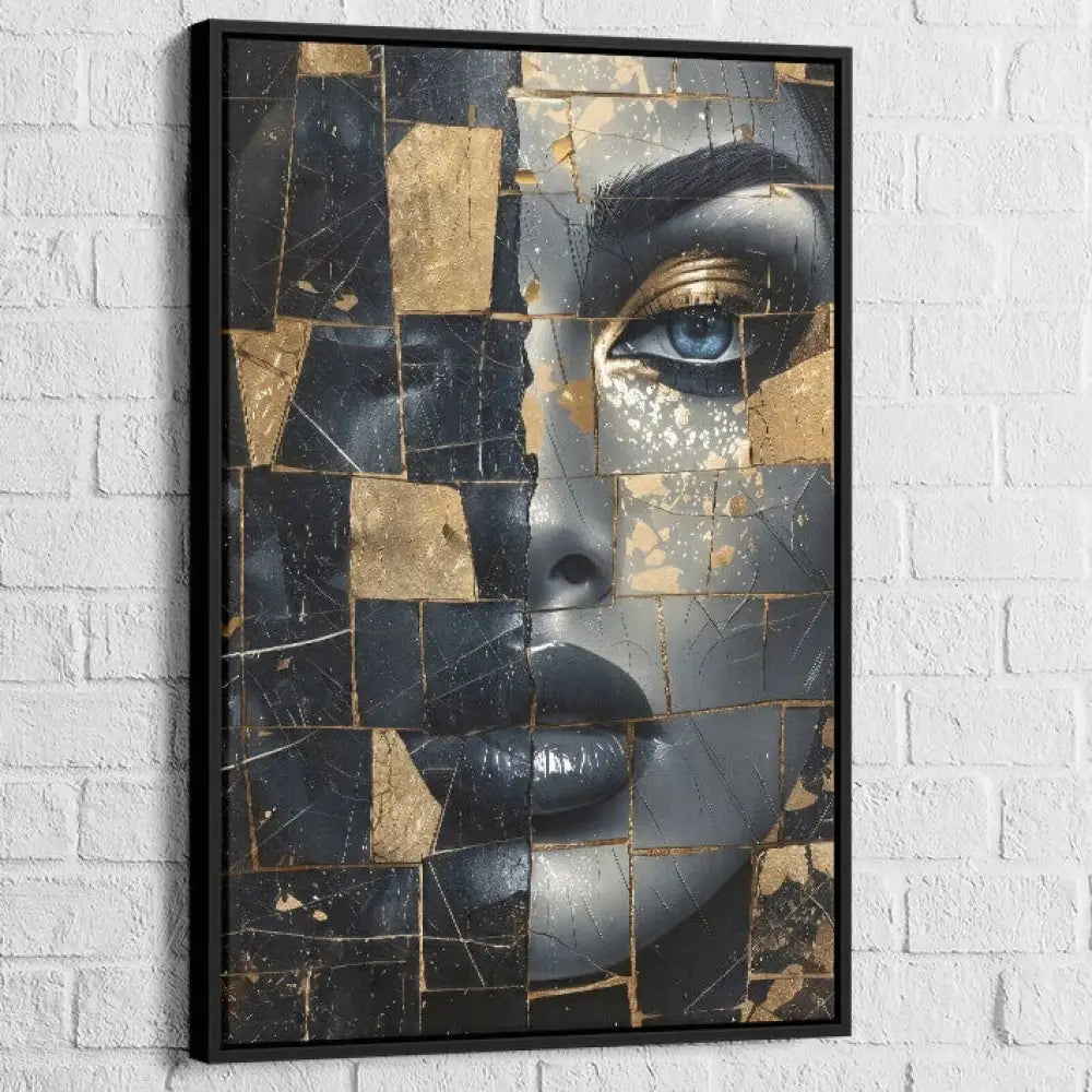 Tableau mural Beauté Fragmentée idéal pour intérieur design et créatif