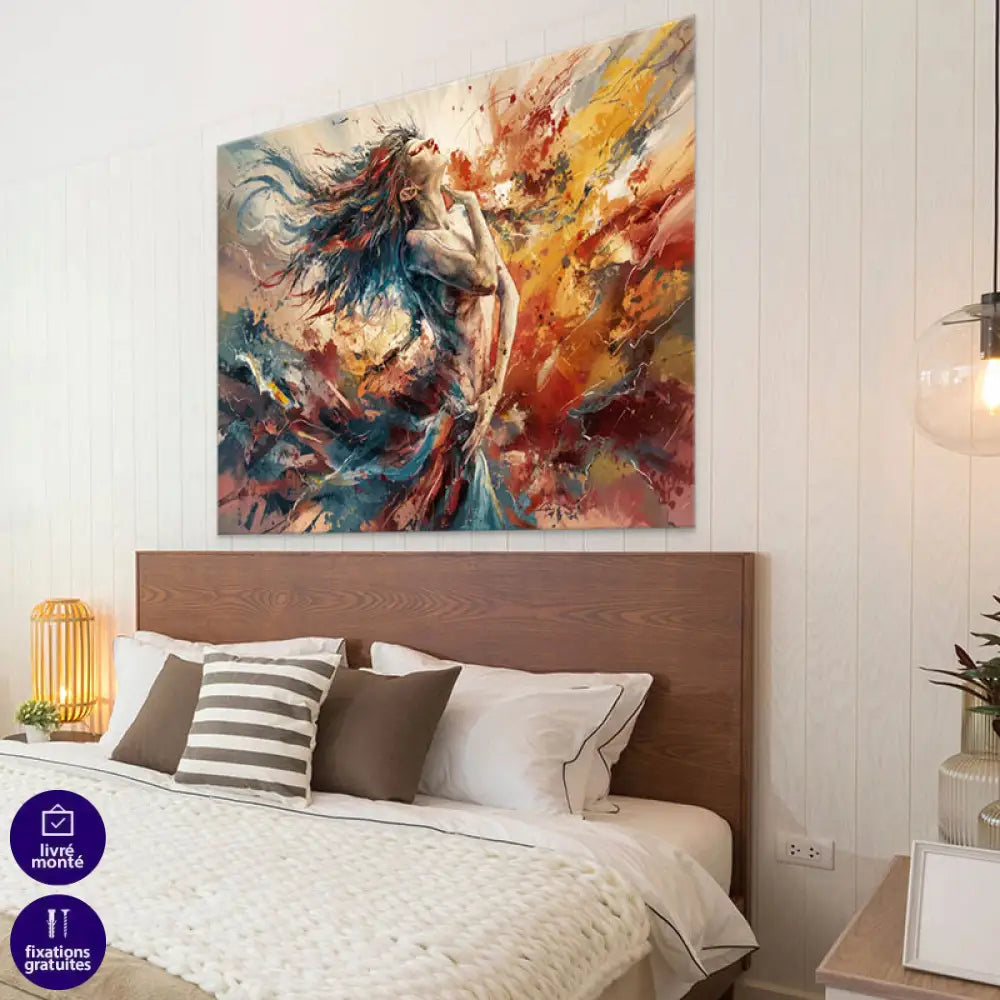 Tableau Femme | Le Souffle de Vie | Déco Tendance c