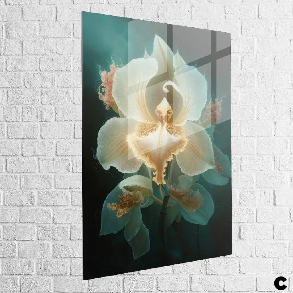 Tableau Fleur Les 3 Fleurs 40x60cm / Plexiglas / C Tableau Fleur