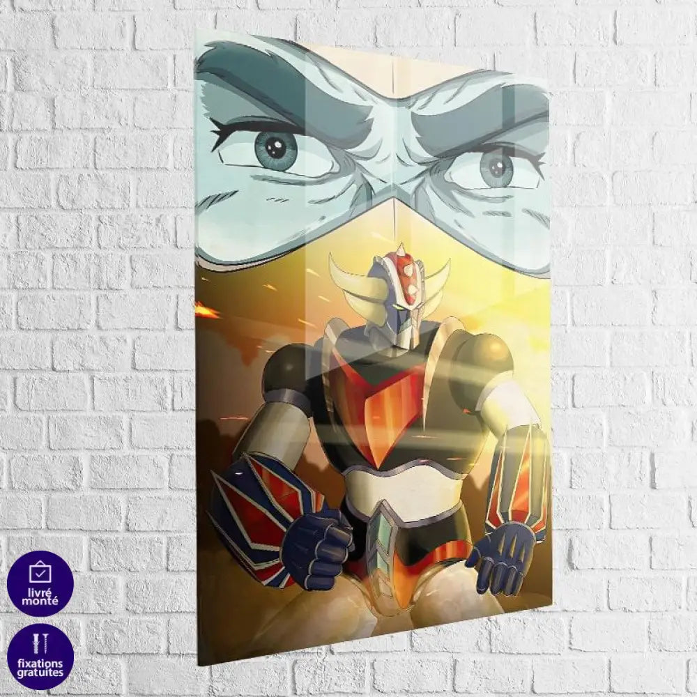 Tableau Goldorak Actarus - Montableaudeco