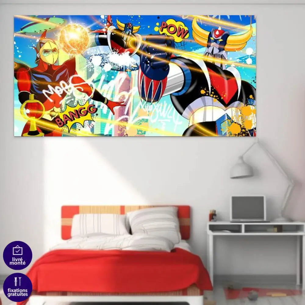 Tableau Goldorak Collector Two - Montableaudeco