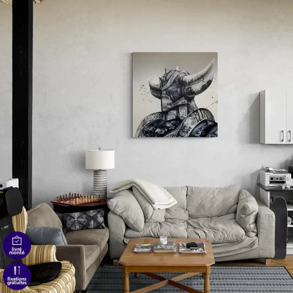 Tableau Goldorak Graffiti - Montableaudeco