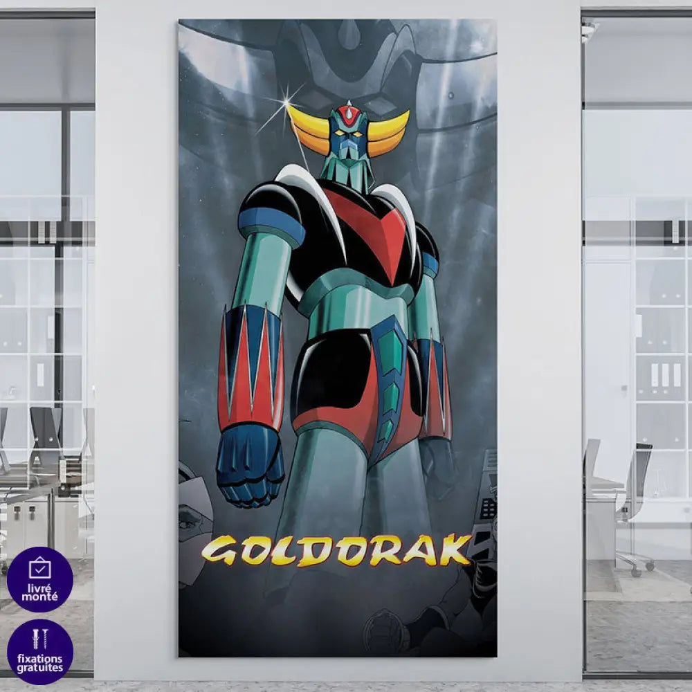 Tableau Goldorak Le Gardien de la Terre