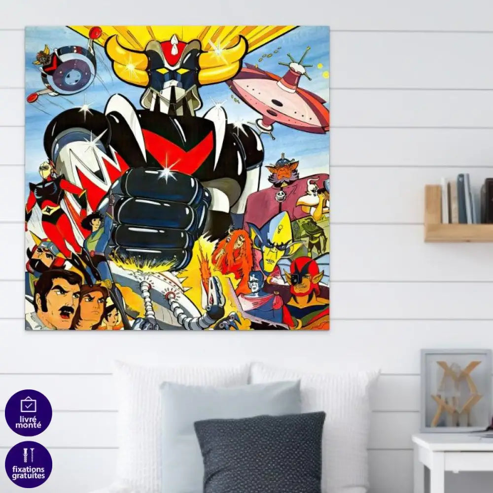 Tableau Goldorak Original - Montableaudeco