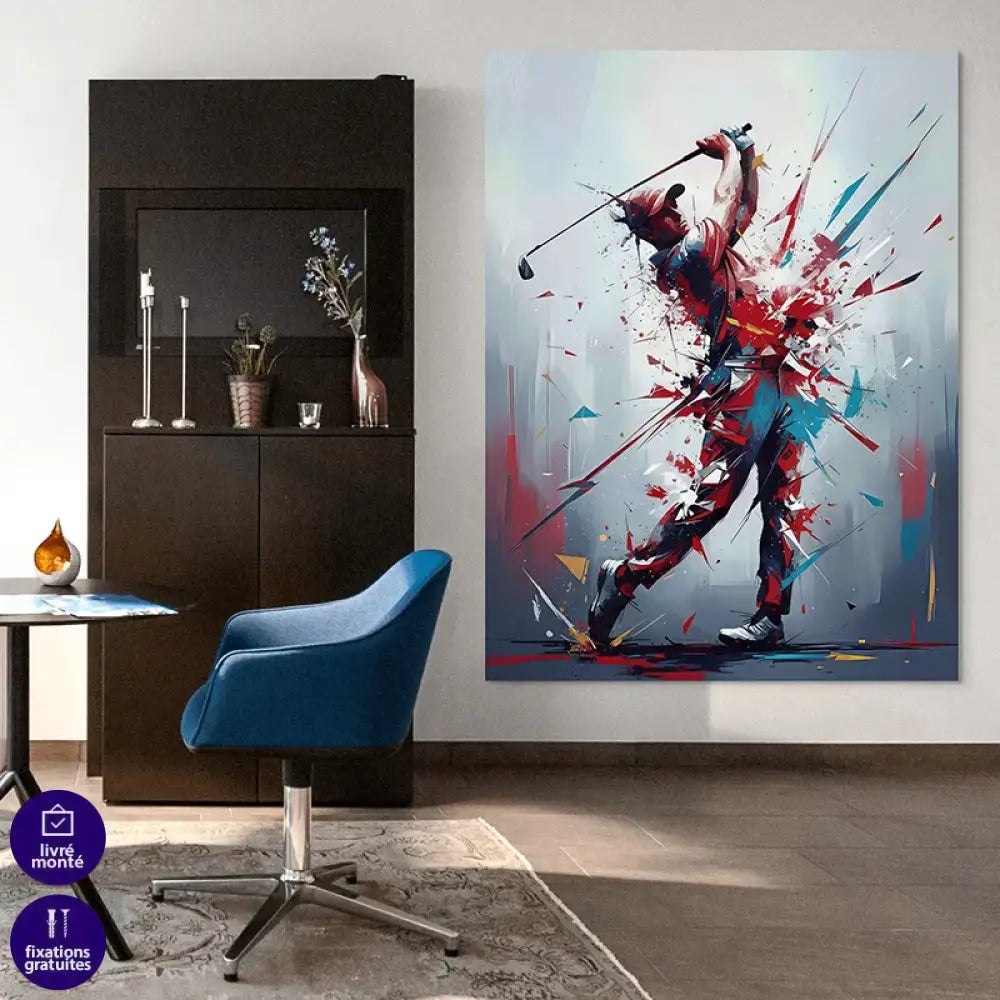 tableau golf moderne