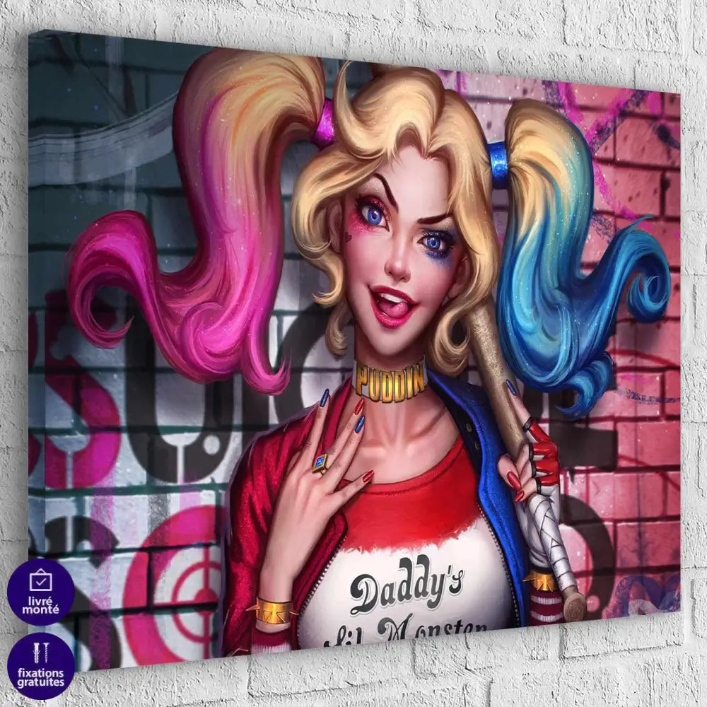 Tableau Harley Quinn - Montableaudeco
