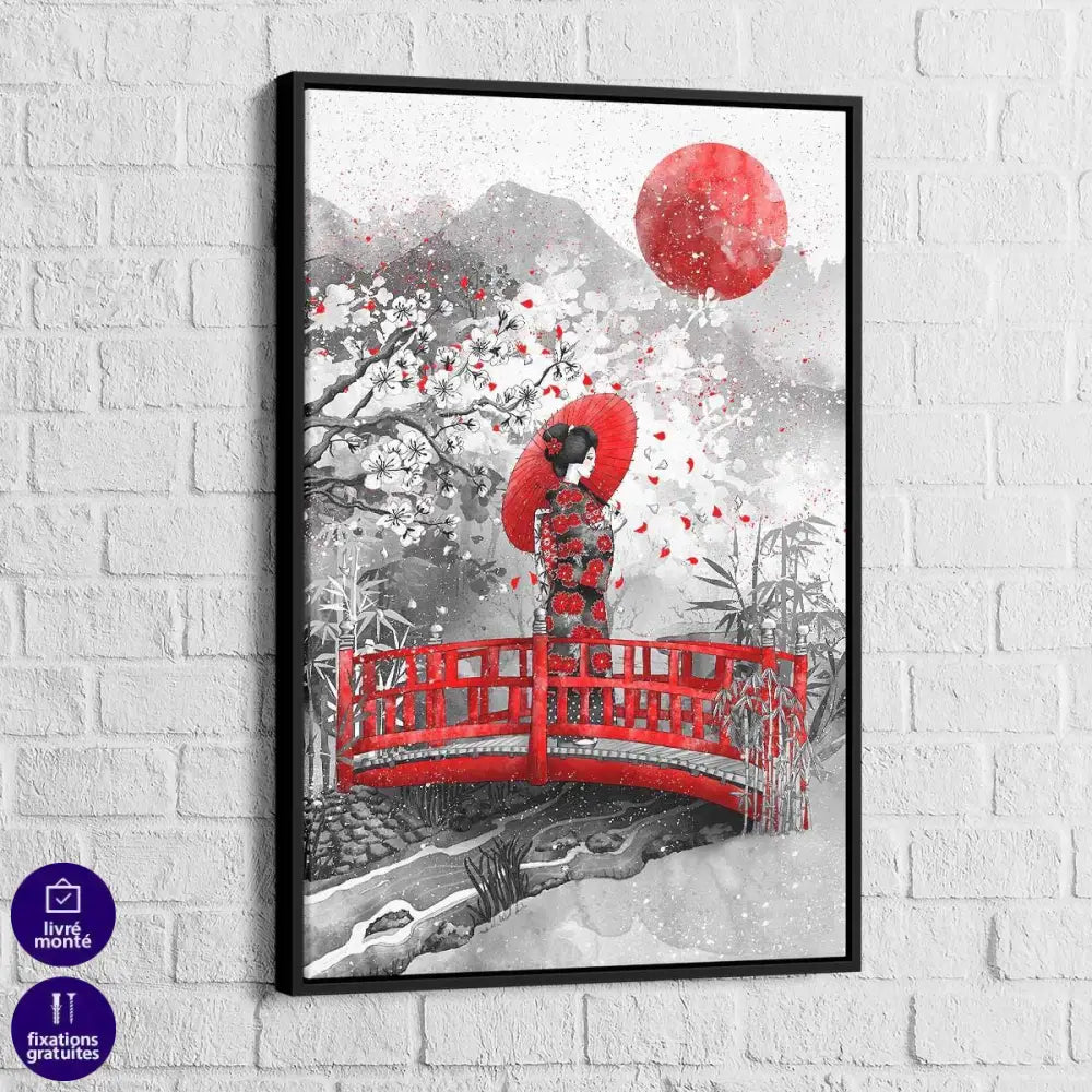 Tableau Japonais Geisha - Montableaudeco