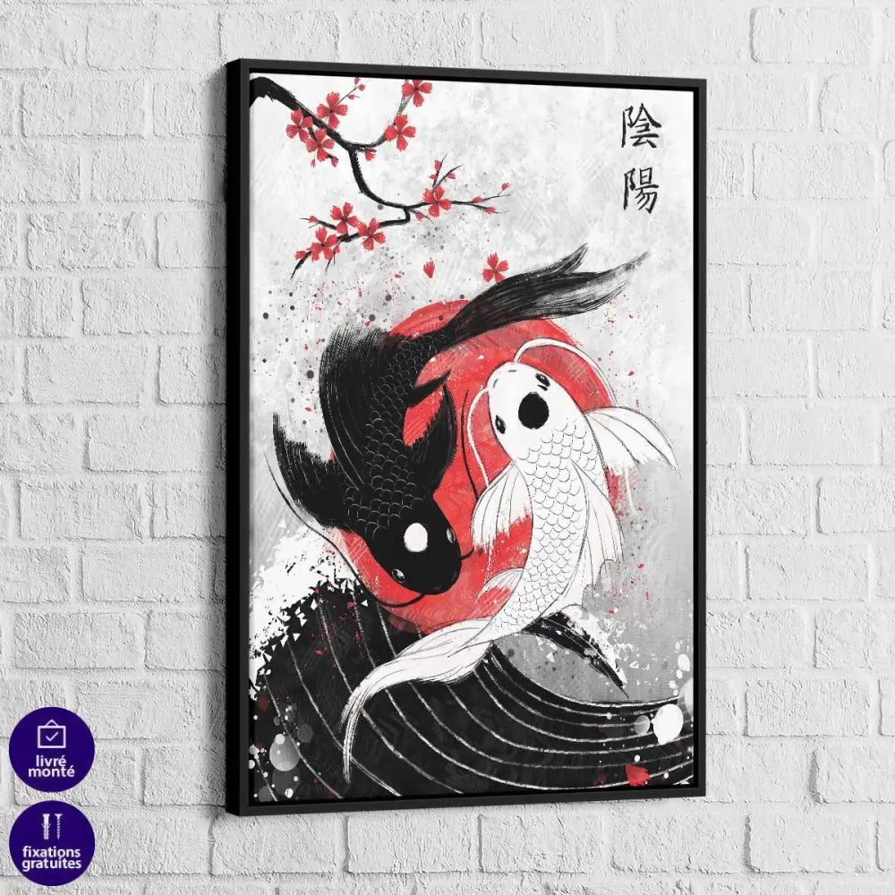 Tableau Japonais Poisson - Montableaudeco