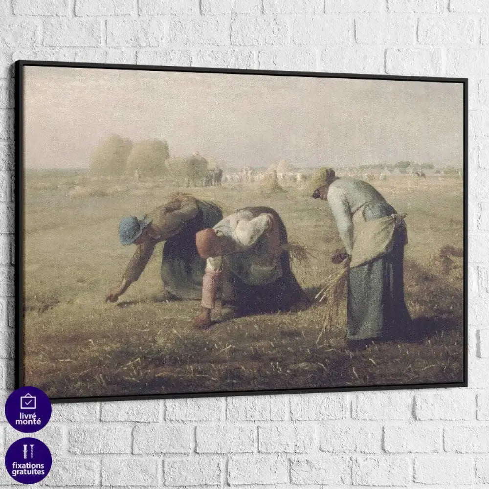 Tableau Jean-François Millet Des Glaneuses - Montableaudeco