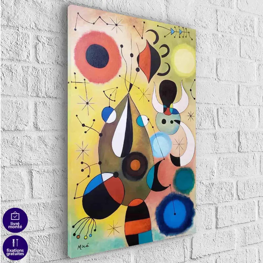 Tableau Joan Miro 1893 1983 - Montableaudeco