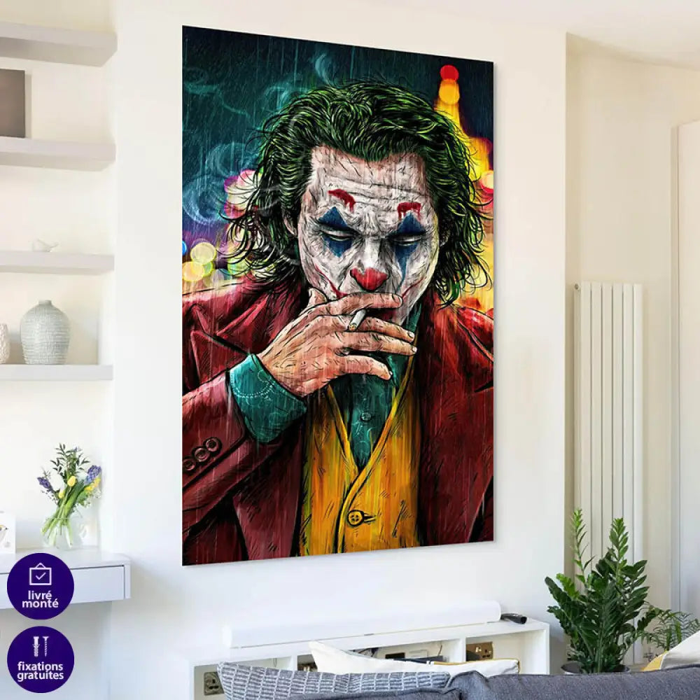 Tableau Joker Le Clown Sombre