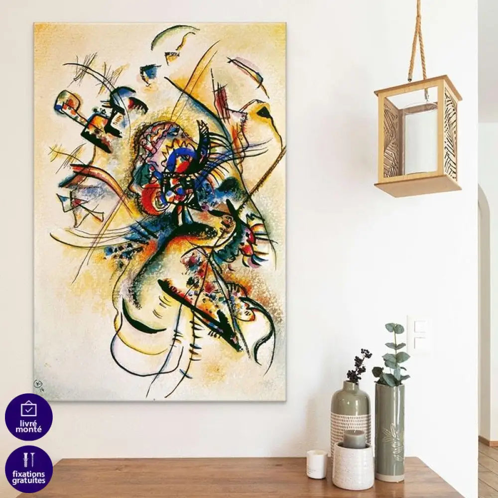 Tableau Kandisky Composition J (1916) - Montableaudeco